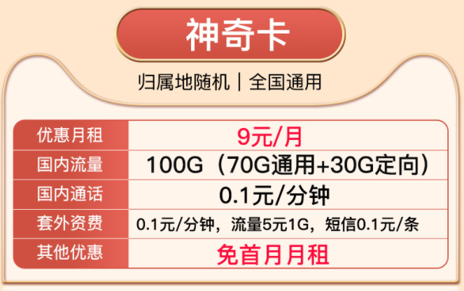 想換手機卡的朋友看這里 月租低至0元包100G全國流量+首免優(yōu)惠多多速來！