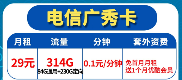 電信的流量卡到底好不好用？|電信廣秀卡、電信廣?？▅首月免費+送優(yōu)酷會員