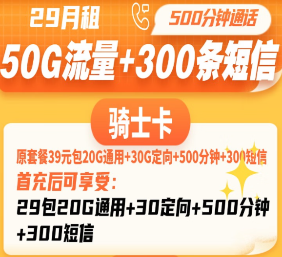 聯(lián)通騎士卡、爵士卡、川瀾卡套餐介紹|適合騎手使用|流量+免費語音+免費短信