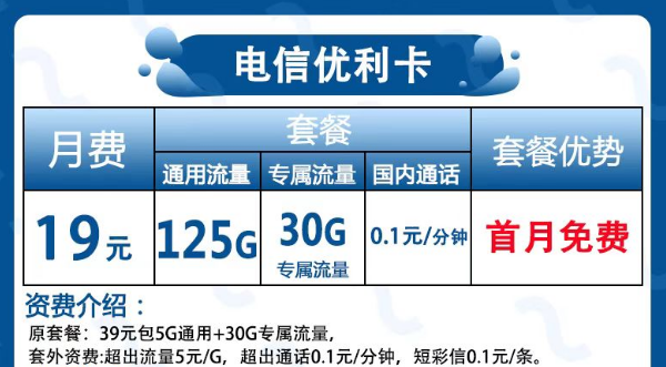 超級好用的電信流量卡套餐|電信優(yōu)利卡、電信桃心卡|均19元100G及以上通用流量|首免