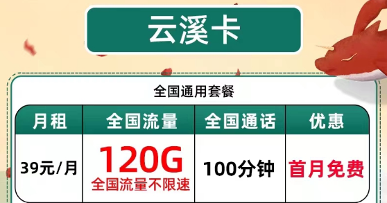 有哪些超好用的電信流量卡2023|電信云溪卡39元120G|星珀卡39元200G超大流量+語(yǔ)音